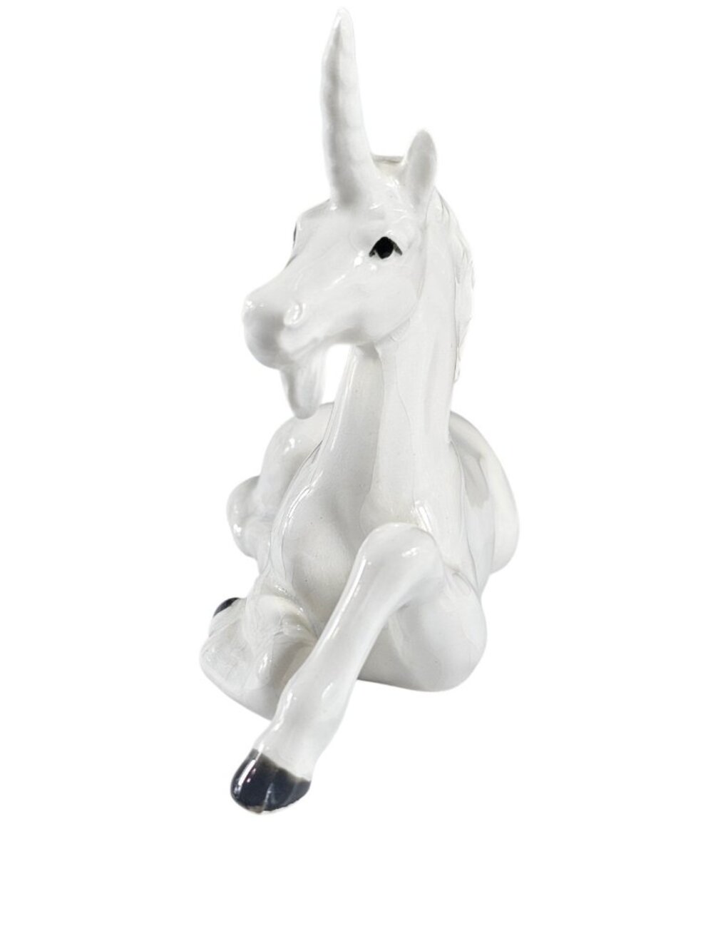 Vintage Norcrest White Unicorn Figurine Made in Japan Porcelain Ceramic Horse... - Picture 4 of 8